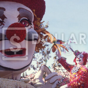 Clown Rose parade - Dollar Pic