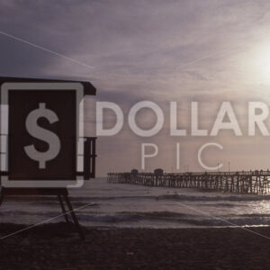 Huntington Beach pier 1980 - Dollar Pic