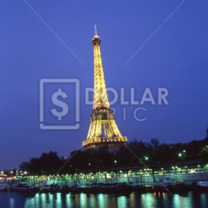 Paris Eiffel Tower twi - Dollar Pic