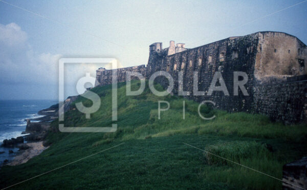 Puerto Rico Fortress wall - Dollar Pic