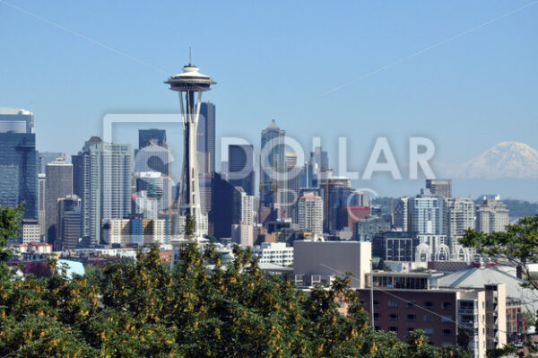 Seattle Wa skyline - Dollar Pic