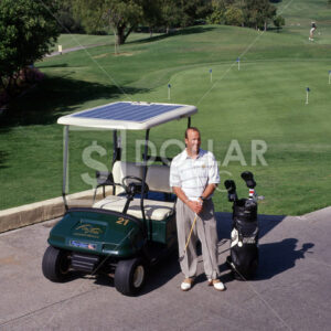 Solar golf Cart - Dollar Pic