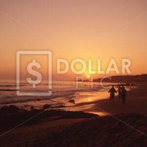 Sunset Coastline - Dollar Pic