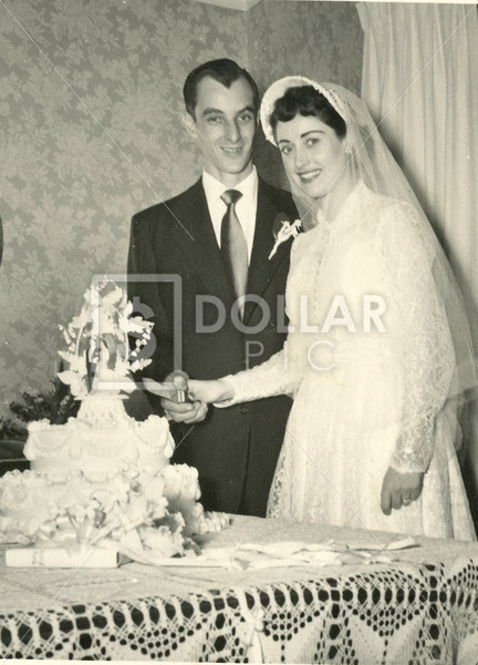 Wedding 1950 - Dollar Pic